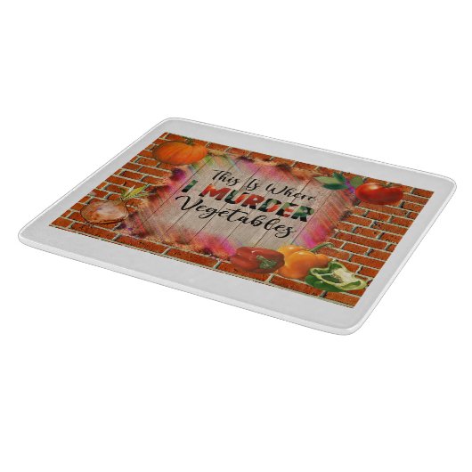 Dit is waar ik groenten vermoord.. snijplank (Hoek)