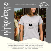 "Dit is waarom ik thuis wilde blijven" T-shirt