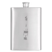 Dit is waarschijnlijk wodka flacon (Voorkant)