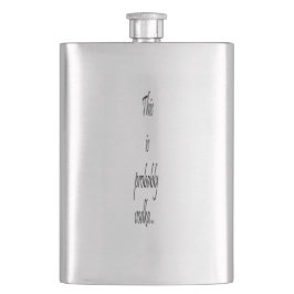 Dit is waarschijnlijk wodka flacon