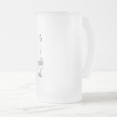 Dit is waarschijnlijk wodka matglas bierpul (Voorkant rechts)