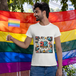 Dit is wat 25 lijkt op leuke vormen t-shirt