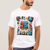 Dit is wat 25 lijkt op leuke vormen t-shirt (Voorkant)