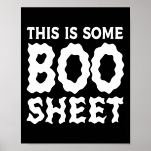 Dit is wat boekenblad Halloween Ghost Fun Gifts M Poster