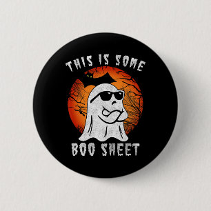 Dit is wat boekenblad Halloween Ghost Fun Gifts M Ronde Button 5,7 Cm