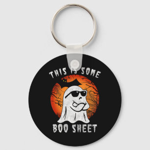 Dit is wat boekenblad Halloween Ghost Fun Gifts M Sleutelhanger
