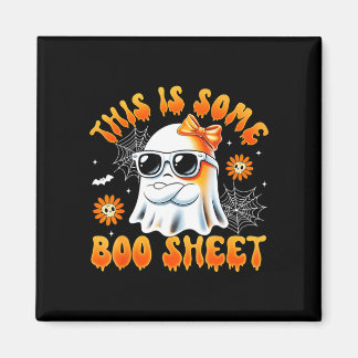 Dit is wat boo vel geest boog halloween vrouwen magneet