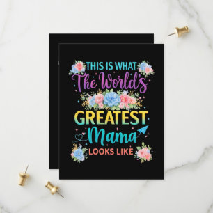 Dit is wat de geweldige mama van de wereld is save the date
