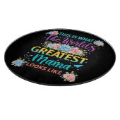 Dit is wat de geweldigste mama ter wereld is snijplank (Hoek)