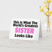 Dit is wat de grootste zuster ter wereld ziet er u kaart (Gele Bloem)