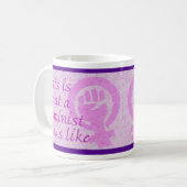 Dit is wat een feminist ziet als Mok (Voorkant links)