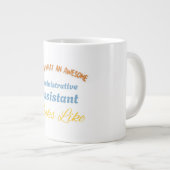 Dit Is Wat Een Geweldige Administratieve Assistent Grote Koffiekop (Voorkant rechts)