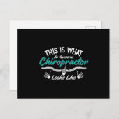 Dit is wat een Geweldige chiropractor-chiropraktij Briefkaart (Voorkant / Achterkant)