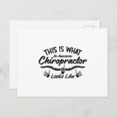 Dit is wat een Geweldige ruggengraat van een chiro Briefkaart (Voorkant / Achterkant)