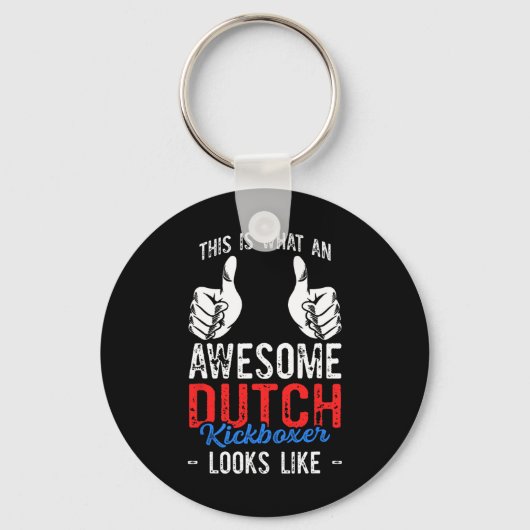 Dit Is Wat Een Geweldige Vechtkunst Nederlandse Ki Sleutelhanger (Voorkant)