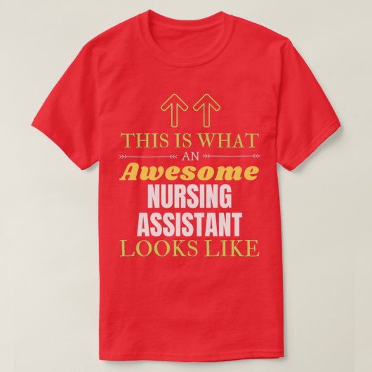 Dit is wat een Geweldige verpleegassistent ziet Li T-shirt (Design voorkant)