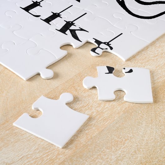 Dit is wat een geweldige Volleybalspeler ziet er l Legpuzzel (Zijkant)