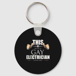 Dit is wat een homoseksuele elektricien er als LGB Sleutelhanger