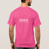 Dit is wat een moeder doet - Darla T-shirt (Achterkant)