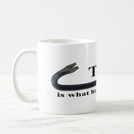 Dit is wat er gebeurt, Larry mok (Links)