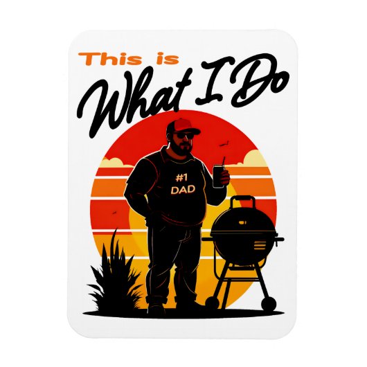 Dit is wat ik doe Flex Magneet (Verticaal)