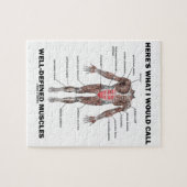 Dit is wat ik goed gedefinieerde spieren zou noeme legpuzzel (Horizontaal)