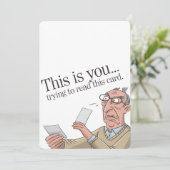 Dit is wat je probeert te lezen in deze Kaart Funn (Staand voorkant)