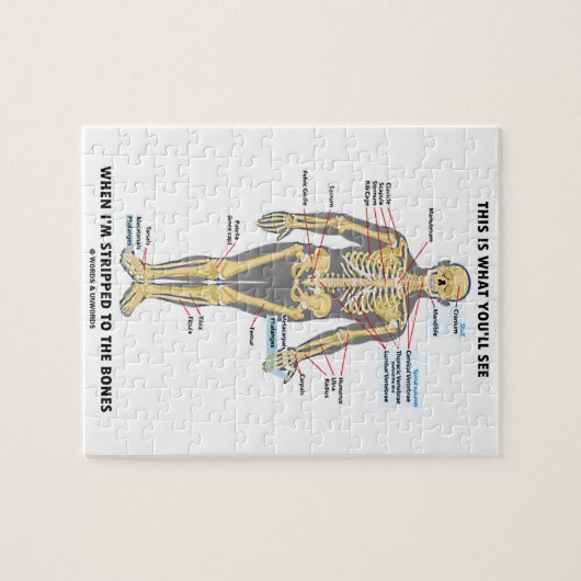 Dit is wat je ziet als ik gestript ben op Botten Legpuzzel (Horizontaal)