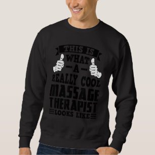 Dit is wat massagetherapeut massagist trui