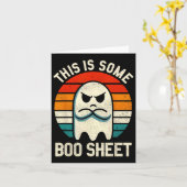 Dit is wat retro-kerstspook voor mij kaart (Gele Bloem)