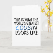 Dit is wat 's werelds grootste neef (blauw) (2) kaart (Gele Bloem)