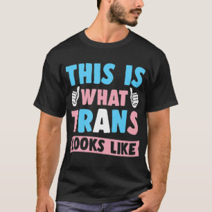 Dit is wat transgender-cadeau is t-shirt
