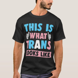 Dit is wat transgender-cadeau is t-shirt