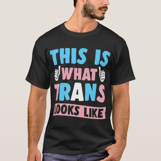 Dit is wat transgender-cadeau is t-shirt (Voorkant)