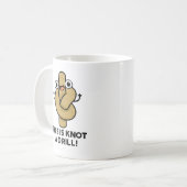 Dit is wel een boor grappige Rope Pun. Koffiemok (Voorkant links)