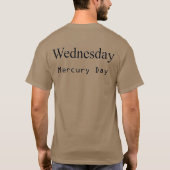 Dit is woensdag shirt (Achterkant)