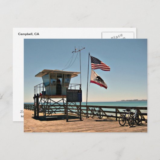 Dit is Zee Cliff, CA - Briefkaart (Voorkant / Achterkant)