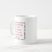 Dit is zo gekleed... koffiemok (Voorkant links)