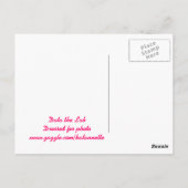 Dit is zo vernederend, dit is gewoon niet goed!!! briefkaart (Achterkant)