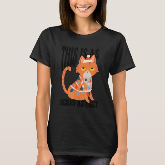 Dit Is Zo Vrolijk Als Ik Krijg Grappig Sarcasme Ch T-shirt (Voorkant)