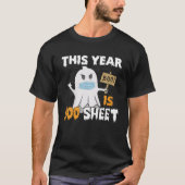 Dit jaar is Boo Sheet - Ghost Halloween Meme Gift T-shirt (Voorkant)