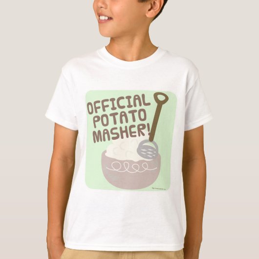 Dit jaar is de officiële aardappelmeester t-shirt (Voorkant)