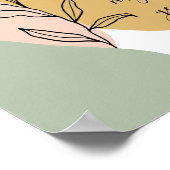 Dit jaar is mijn Abstracte versie van vormen Poster (Hoek)