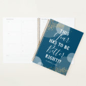 Dit jaar moet het grappige jaar beter zijn in 2021 planner (Display)