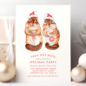 Dit jaar was Nuts Squirrel Kerstfeest Feestdagenkaart