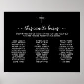 Dit kaarsbladertje brandt op school Reunion Memori Poster (Voorkant)