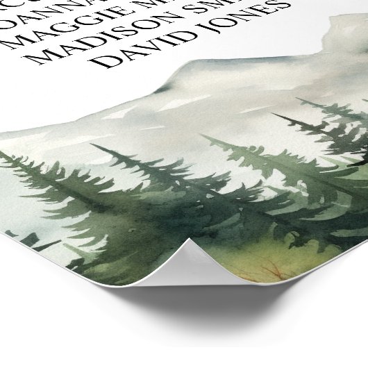 Dit kaarsbladertje brandt op school Reunion Memori Poster (Hoek)