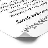 Dit kaarsje brandt in herinnering aan het huwelijk poster (Hoek)