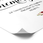 Dit Kaarsje Brandt In Liefdevolle Herinnering Herd Poster (Hoek)