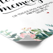 Dit kaarsje brandt ter liefdevolle herinnering Her Poster (Hoek)